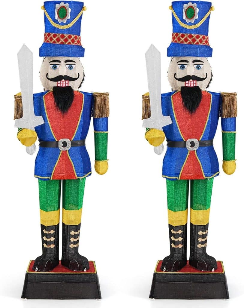 Avis : soldats casse-noisette Costway 184 cm LED 3D