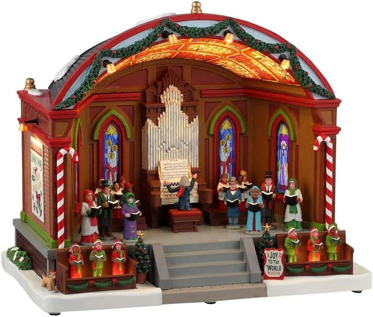 Avis sur le bâtiment animé Lemax "Noël dans le pavillon du parc