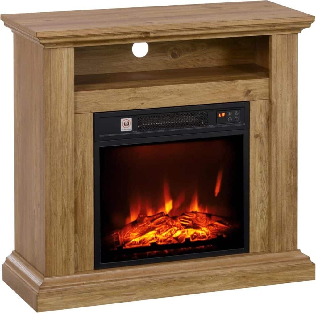 Test : cheminée électrique HOMCOM 1800W avec effet flamme et sécurité renforcée