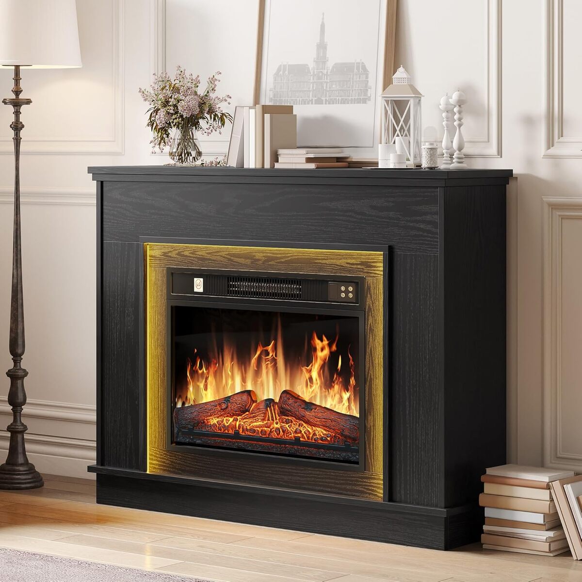 Test : cheminée électrique YITAHOME effet flamme 3D réaliste