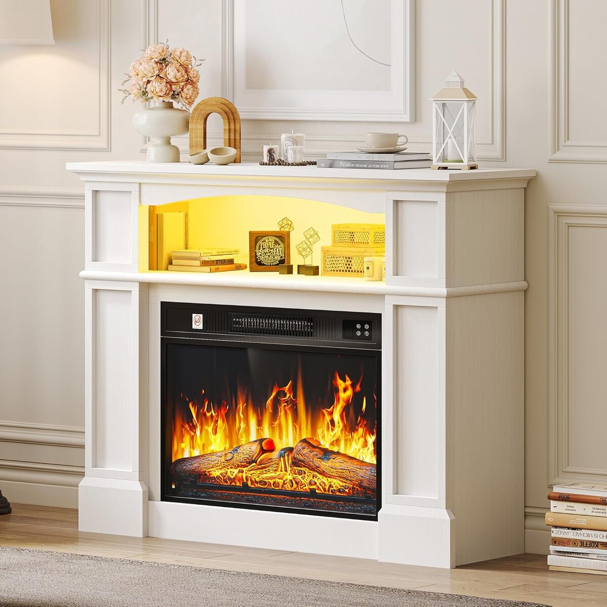 Test : cheminée électrique YITAHOME et son effet flamme 3D réaliste