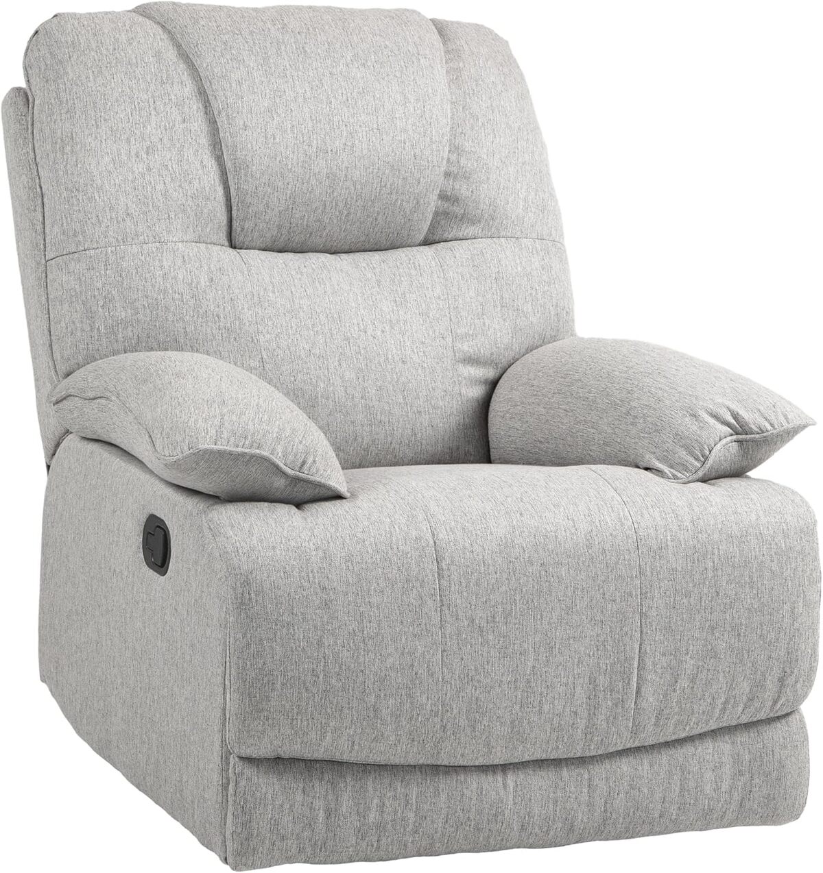 Test du fauteuil relax inclinable HOMCOM : confort moderne en gris clair