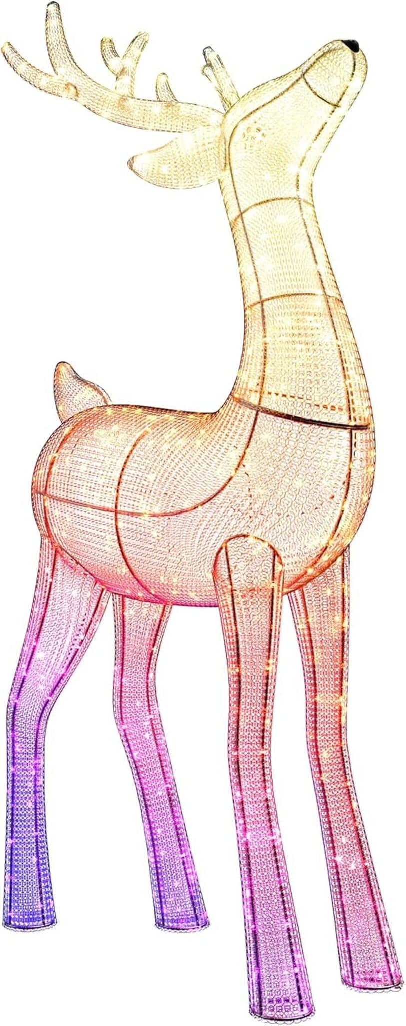 Test du renne lumineux Twinkly Reindeers Stag 125 cm : jamais Noël n'aura été aussi étincelant !