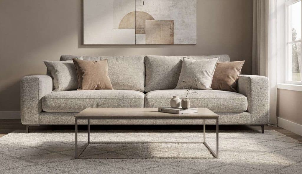 Choisir son canapé 4 places : les mesures indispensables à connaître