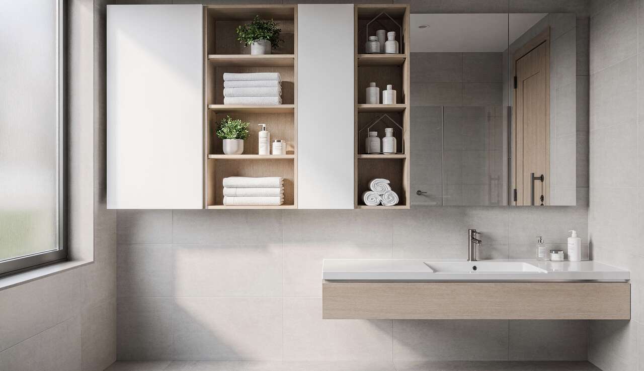 Exploiter l'espace avec des &eacute;tag&egrave;res ouvertes et ferm&eacute;es