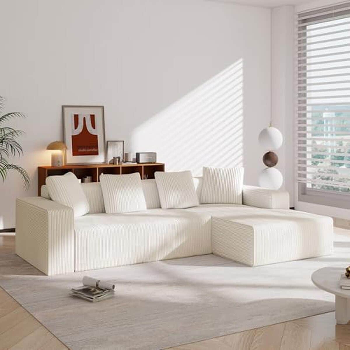 Test : canapé OOIILLEE 3 places en L, modulaire et moderne