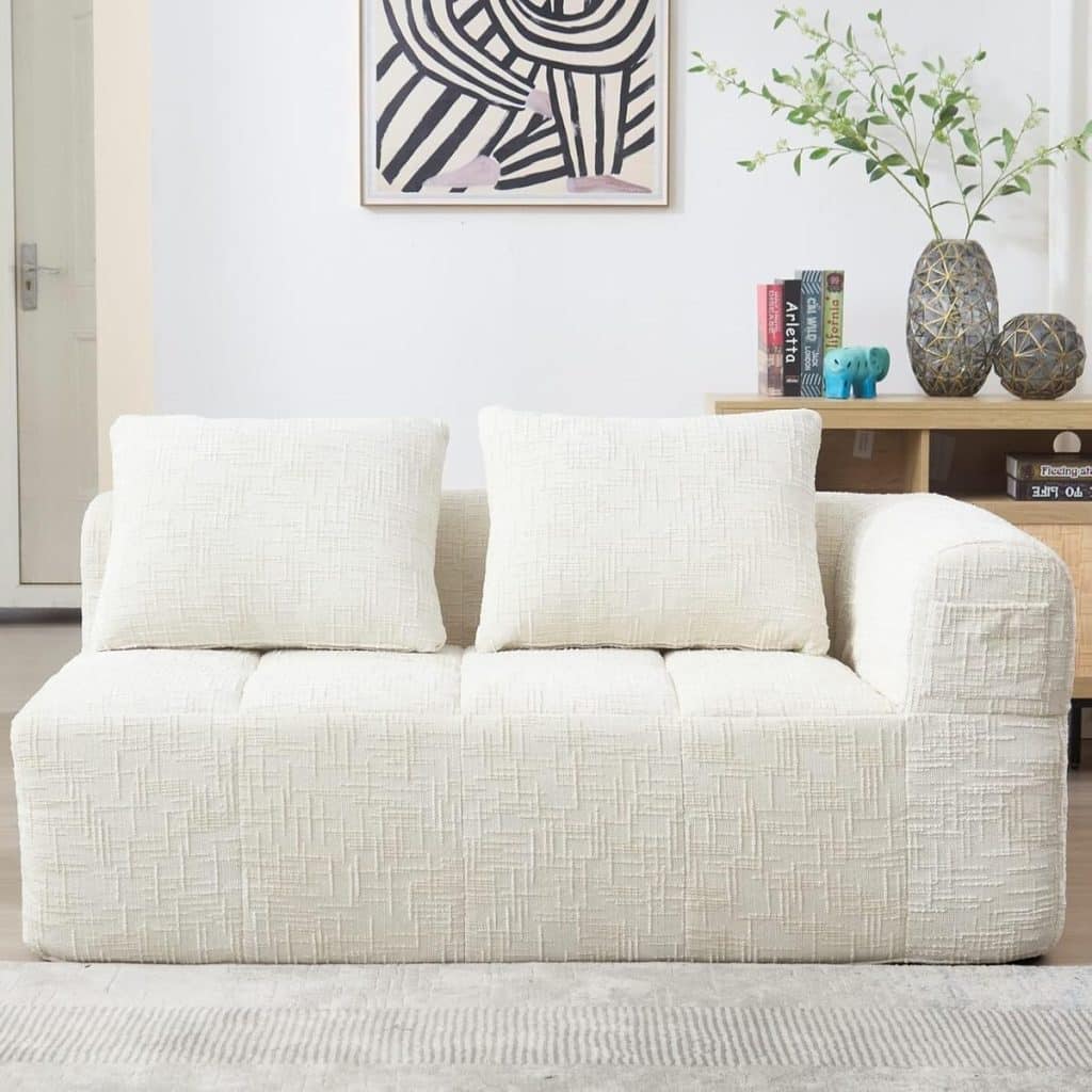 Test du canapé d'angle KOMHTOM 2 places en L