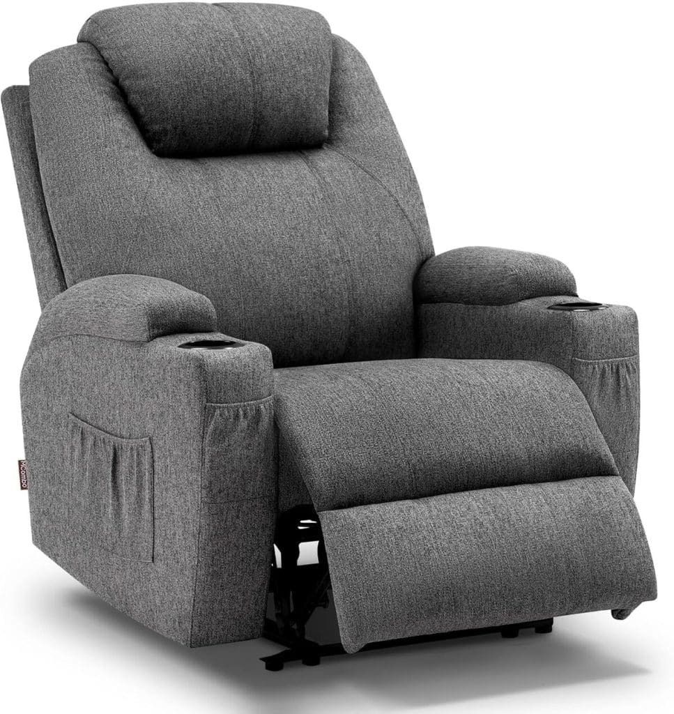 Test : fauteuil électrique inclinable et vibrant MCombo (gris)
