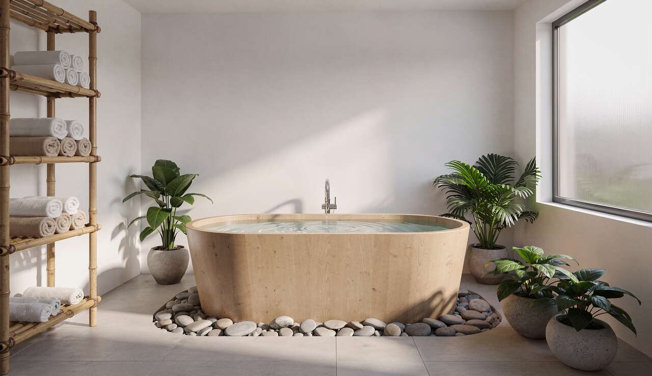 Idées de Décoration Zen pour Salle de Bain