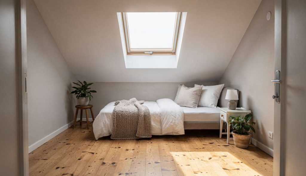 Aménagement chambre mansardée : 10 idées simples