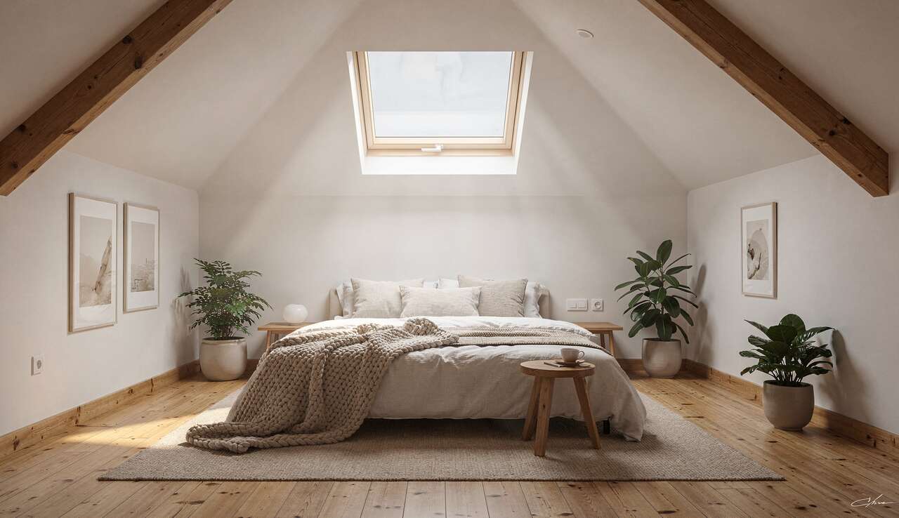 Le mariage du bois et du blanc : un duo gagnant Le mariage du bois et du blanc : un duo gagnant