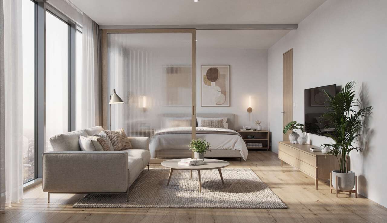 S&eacute;parer le coin nuit avec une cloison amovible