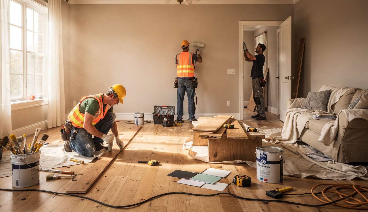 Le chantier" : conseils pratiques pour la r&eacute;novation