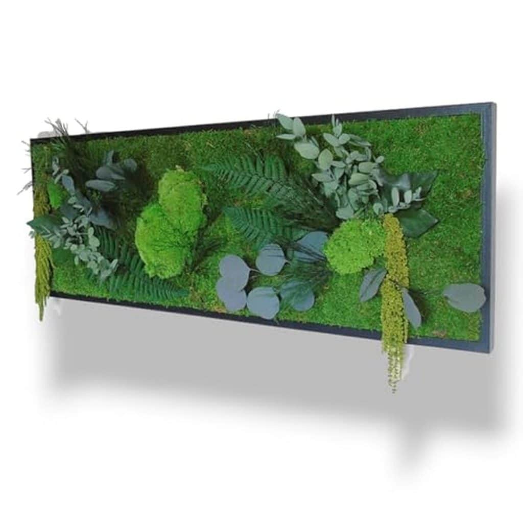 Avis sur le tableau végétal jungle xl 100x33 cm : verdure sans entretien