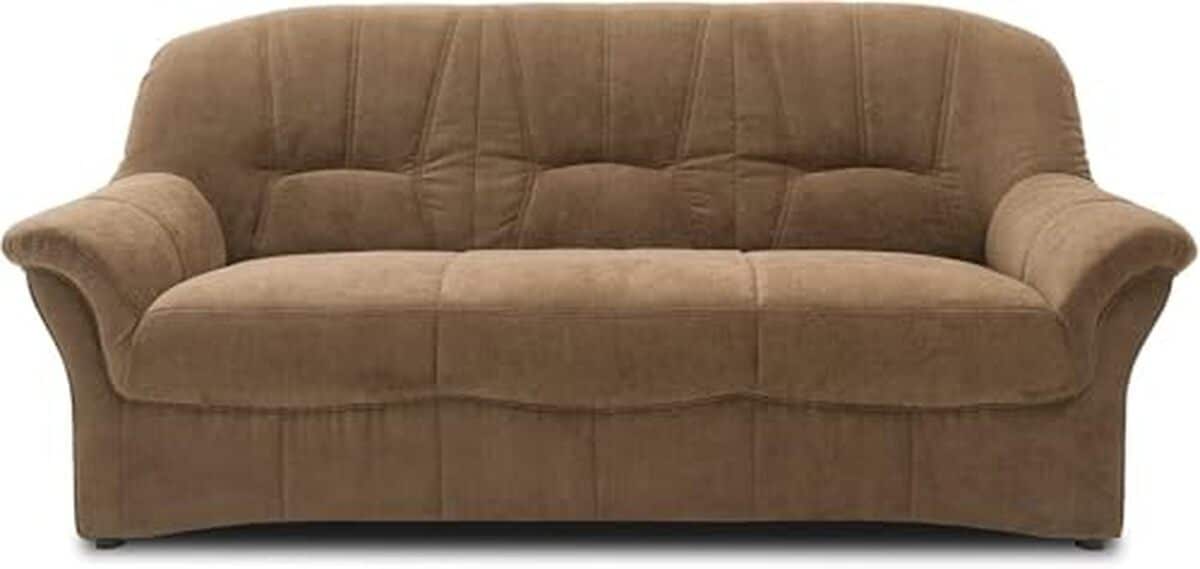 Test du canapé 3 places Bahia FK DOMO : confort et design classique