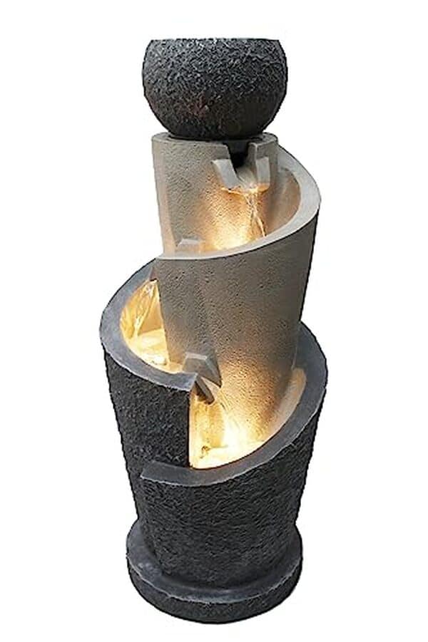 Découvrez notre avis complet sur la fontaine de jardin LED 66 cm : mariage harmonieux d'élégance et d'éclairage pour sublimer votre espace extérieur avec style et innovation