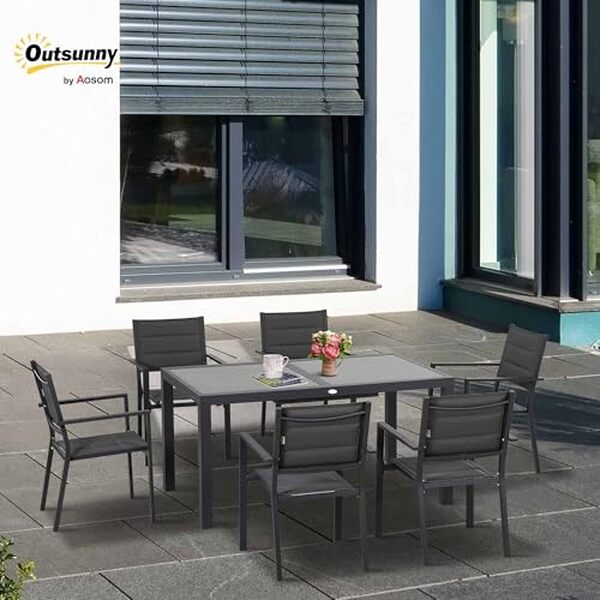 Découvrez notre analyse détaillée du salon de jardin Outsunny : confort et élégance pour 6 convives dans un design extensible. Idéal pour vos moments de détente en extérieur.