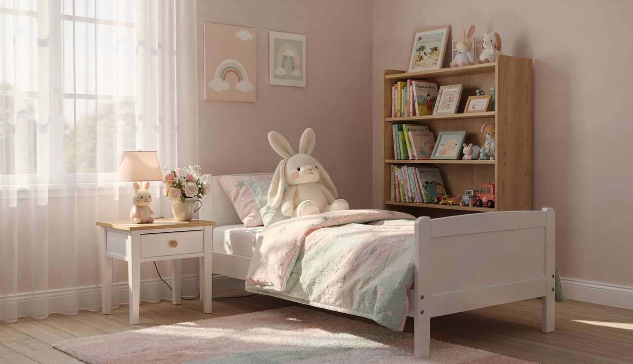 Cr&eacute;ez une ambiance douce avec des accessoires lapin