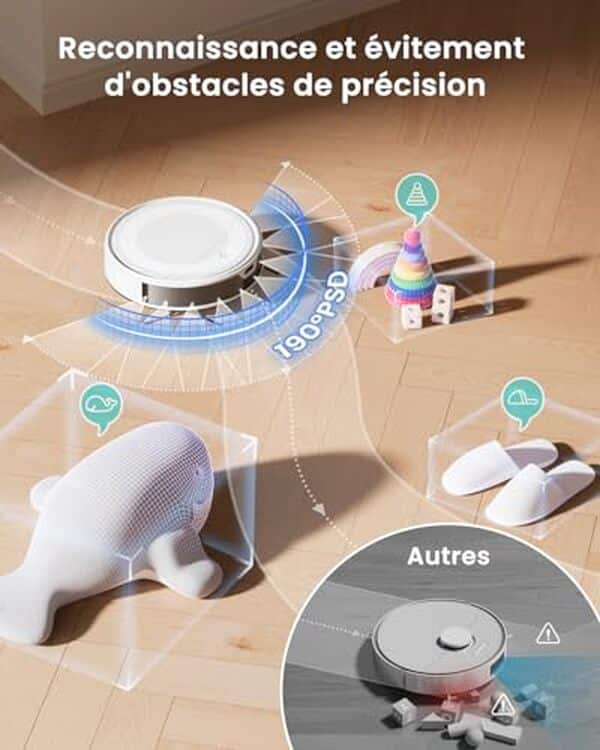 Découvrez notre test détaillé de l'aspirateur robot Lefant M310 Ultra 6000Pa : efficacité, technologie et rapport qualité/prix. Tout ce qu'il faut savoir avant d'acheter
