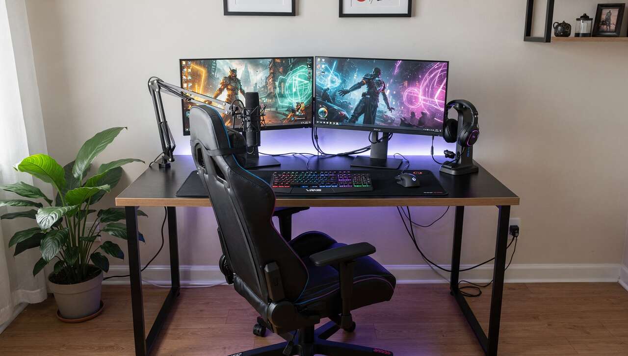 Choisir le bureau gaming id&eacute;al