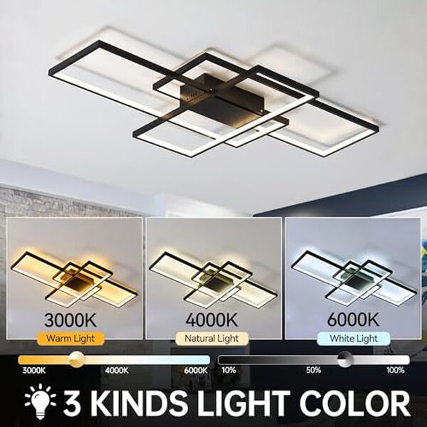 Découvrez notre évaluation détaillée du plafonnier LED ASJK 105 W moderne avec télécommande : design, fonctionnalités et efficacité énergétique pour sublimer votre intérieur.