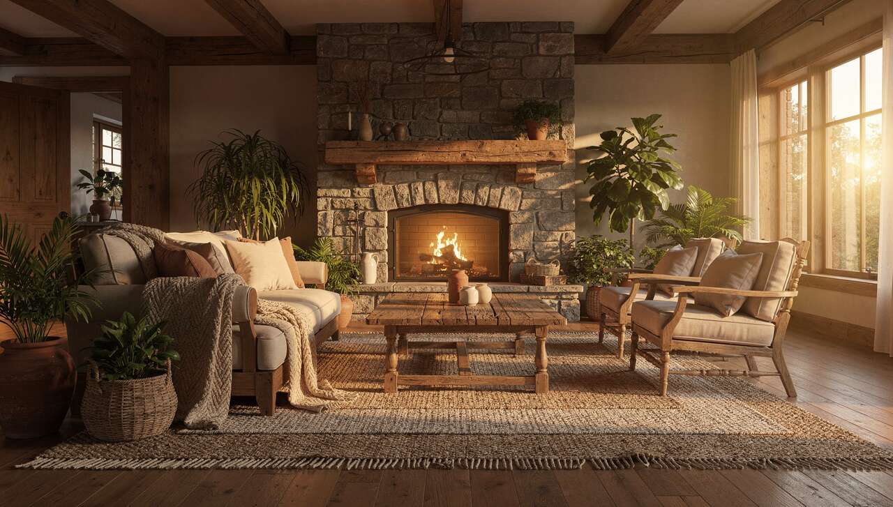 Mat&eacute;riaux naturels : le fondement du style rustique