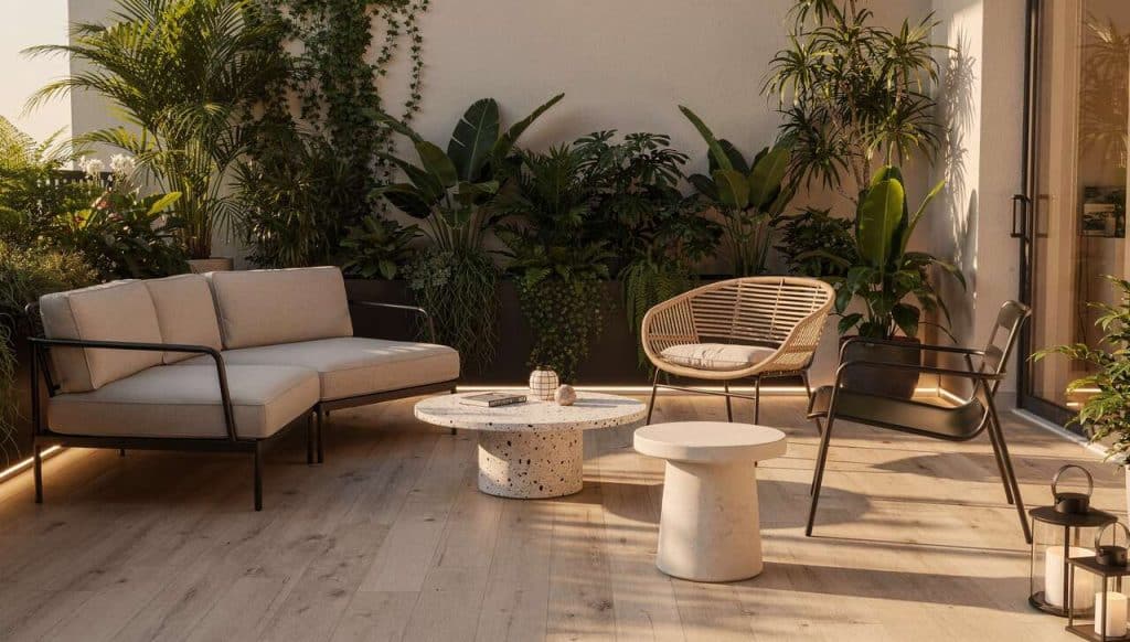 5 idées originales de mobilier de terrasse
