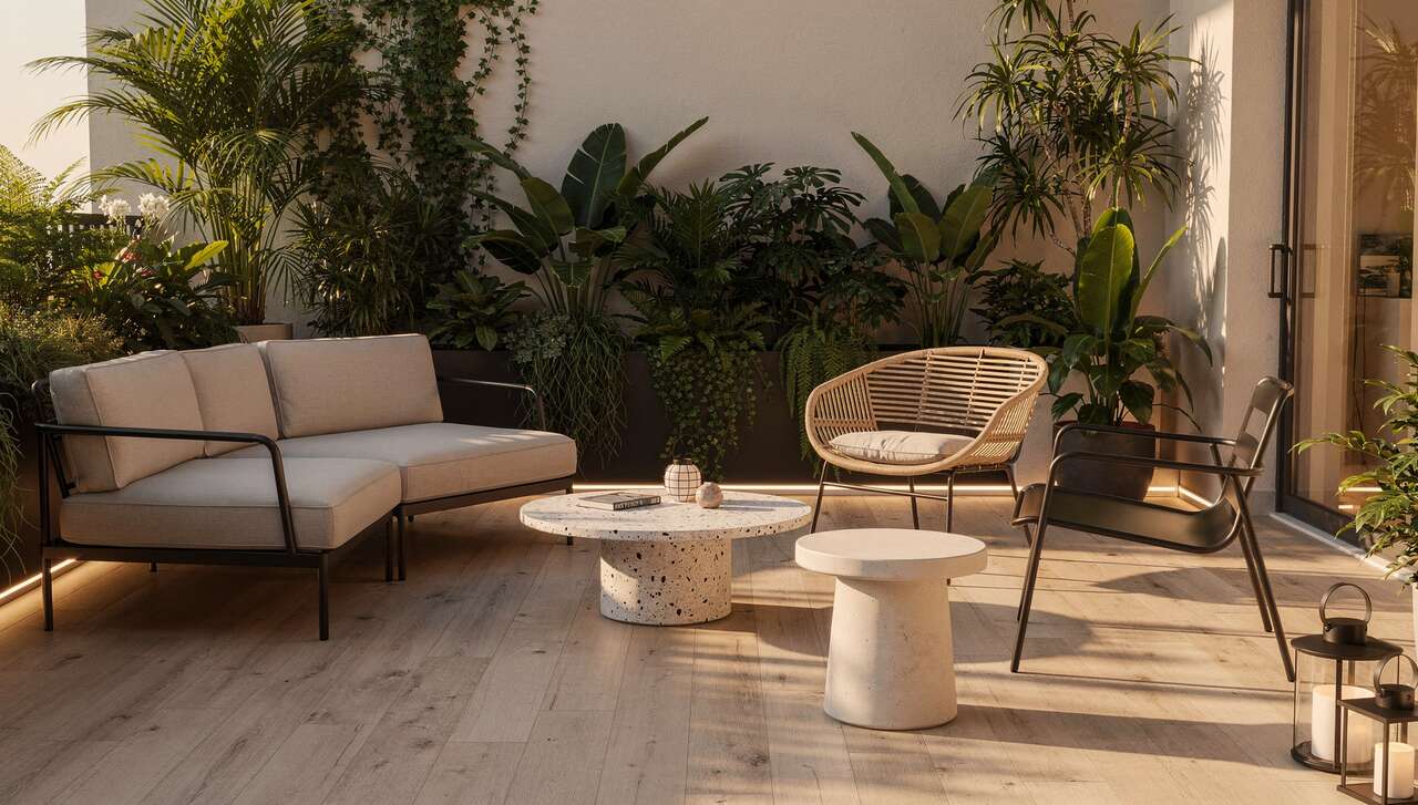 5 idées originales de mobilier de terrasse