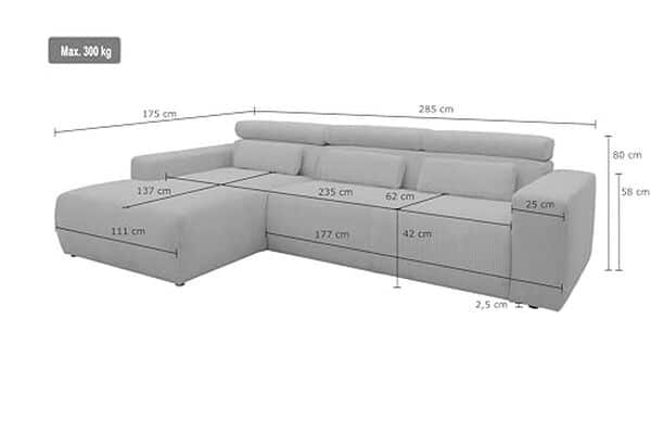 Découvrez notre analyse approfondie du canapé d'angle noir DOMO Brandon. Un allié parfait pour allier design, style moderne et confort inégalé dans votre salon.
