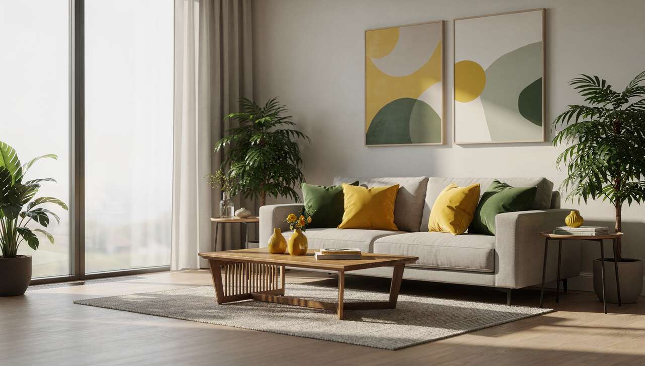 Harmoniser le vert et le jaune dans votre déco : astuces et conseils