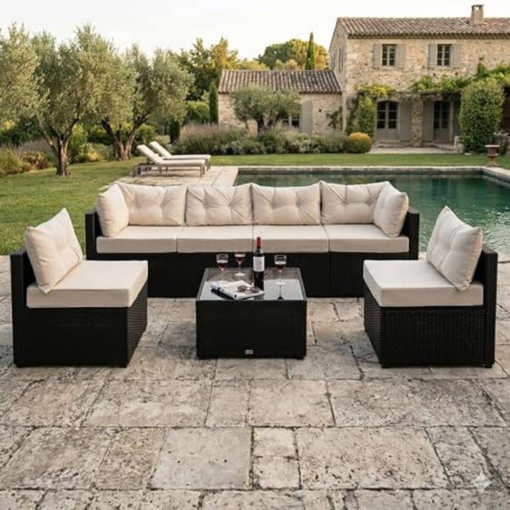 Test du salon de jardin modulable Nacula de Concept Usine : confort et design extérieurs