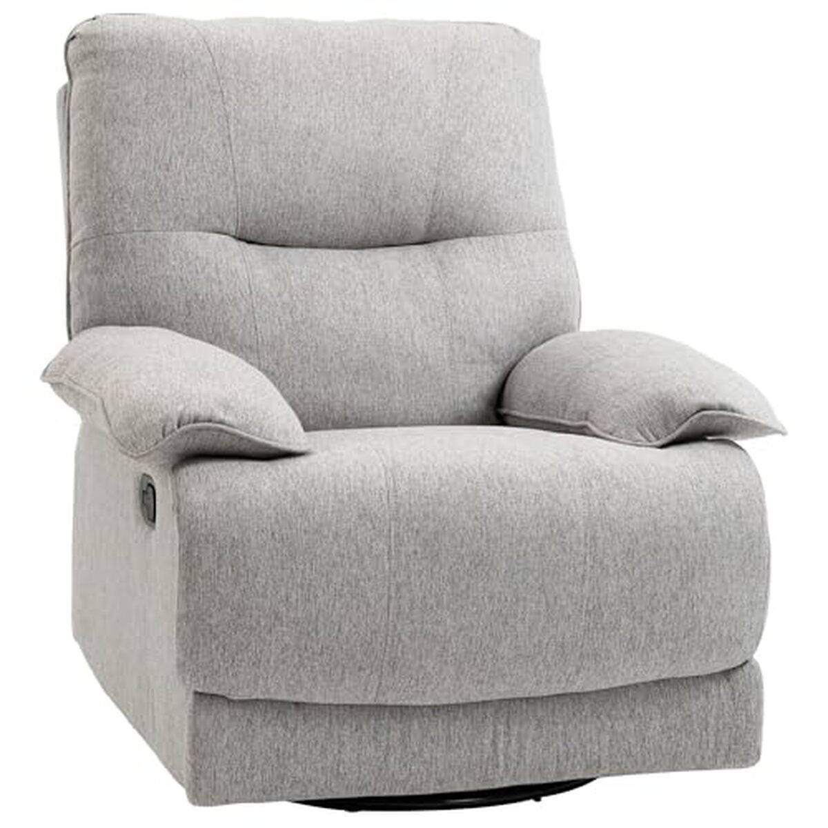 Test : fauteuil relaxation Homcom inclinable en tissu gris clair