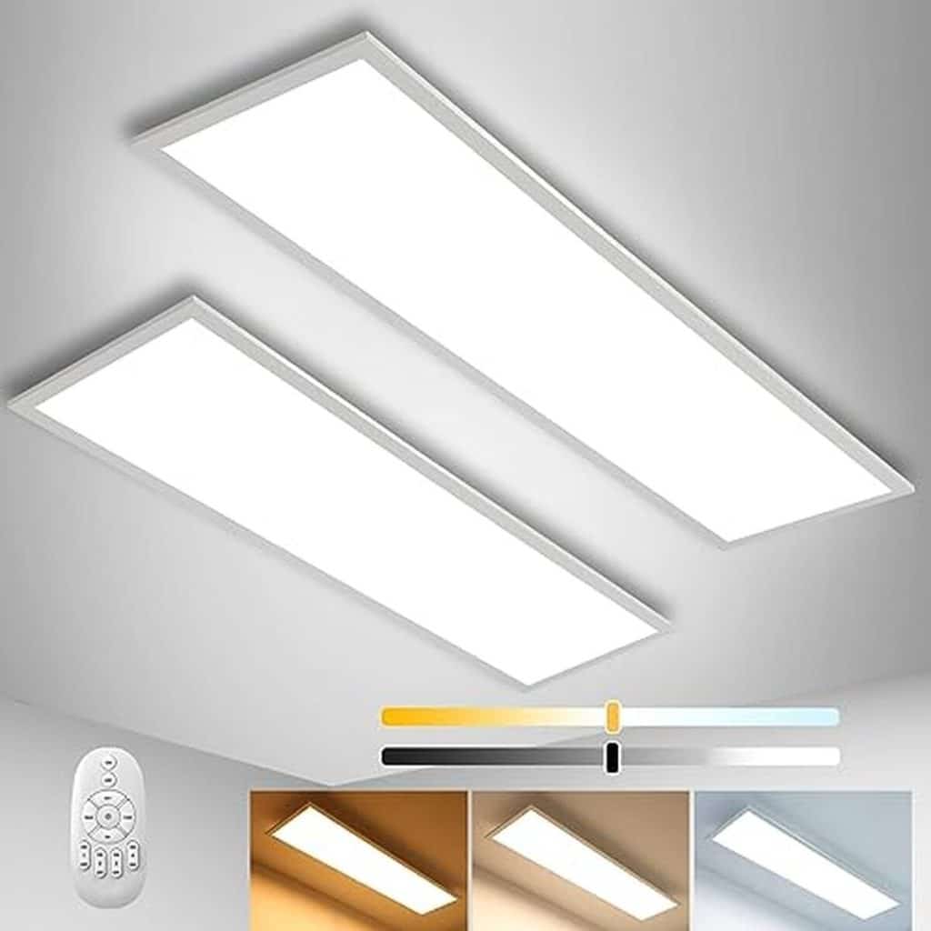 Test plafonnier LED dimmable 28W : performance et polyvalence