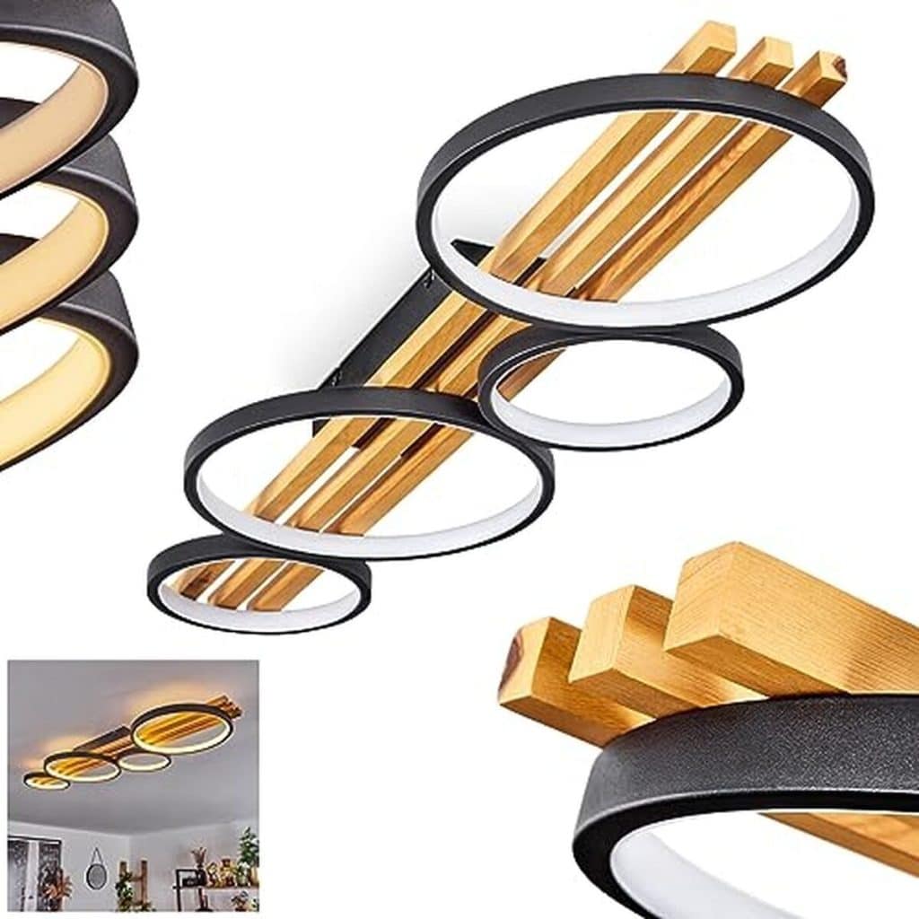 Test plafonnier LED Rodekro : lumière modulable et design élégant