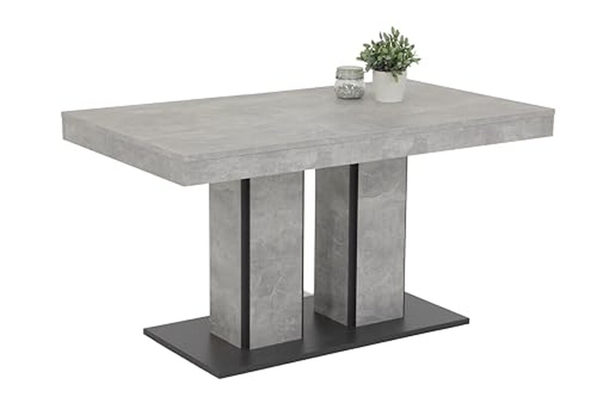 Test : table extensible Hela Tische style béton