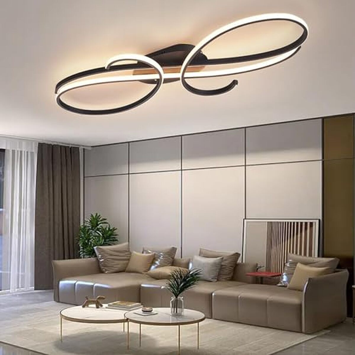 Test du plafonnier LED Deliouay : design et praticité