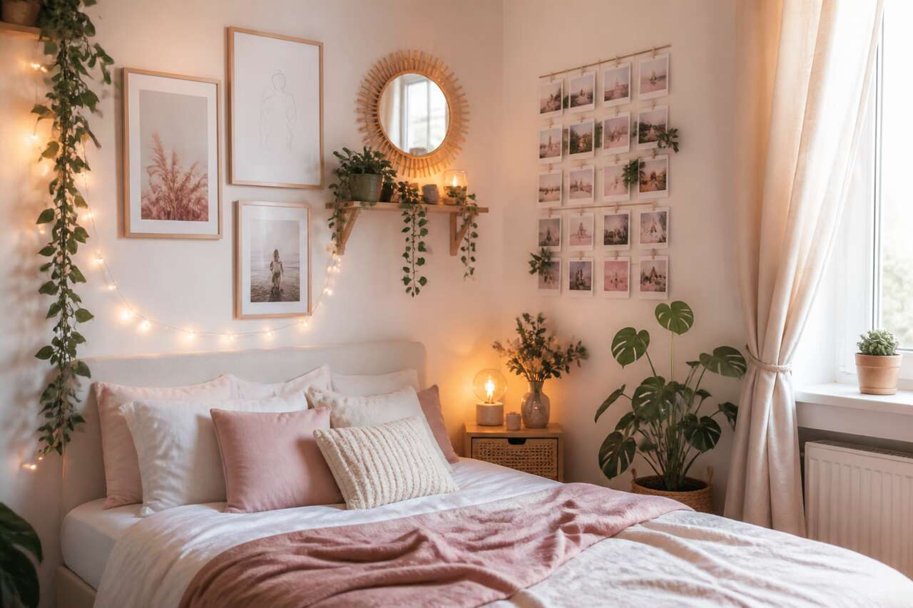 Id&eacute;es de d&eacute;co murale: 4 options qui transforment la chambre