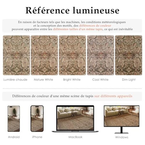 Découvrez notre avis détaillé sur le tapis Hugéar marron vintage poil ras 300x400 cm : qualité, design et performance pour votre intérieur. 