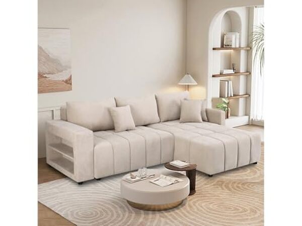 Découvrez notre test détaillé du canapé d'angle convertible Trocadero habitat et jardin 3 places beige : confort, qualité et praticité analysés pour vous.