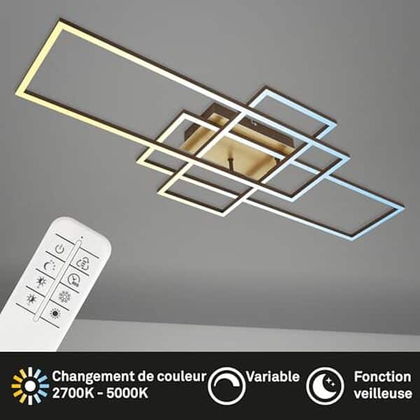 Découvrez notre test complet du plafonnier LED Briloner avec intensité variable et télécommande. Avis, caractéristiques et performances de cet éclairage intelligent pour votre intérieur.