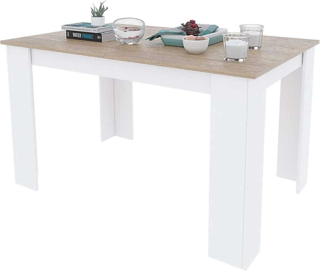 Test de la table extensible Arreditaly en chêne canadien