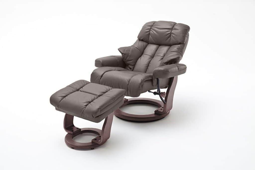 Test Fauteuil Relaxation Robas Lund Calgary XXL Cuir Marron