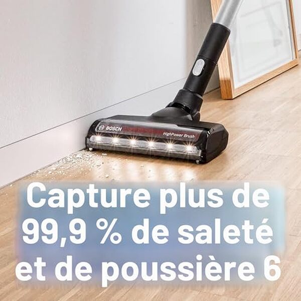 Découvrez notre test détaillé de l'aspirateur Bosch Unlimited Gen2 série 8 : autonomie 45 min, performances et verdict complet pour choisir le meilleur aspirateur sans fil.