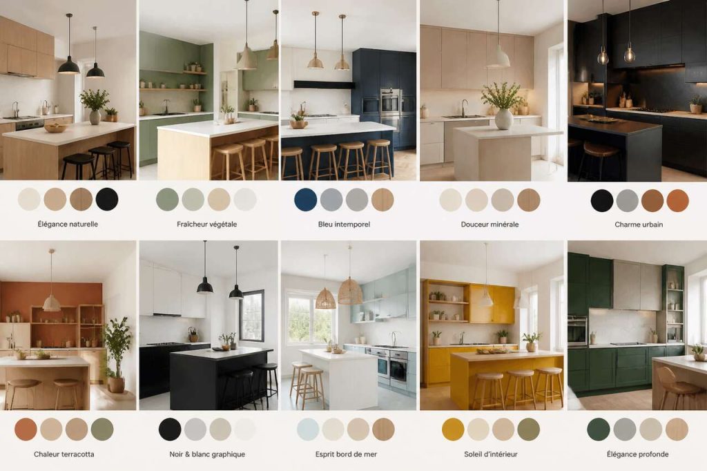 10 combinaisons de couleurs pour sublimer votre cuisine