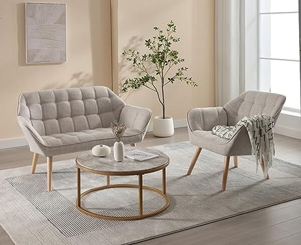 Découvrez notre test détaillé de l'ensemble de 2 fauteuils scandinaves Chairus en lin beige : confort, design et qualité analysés pour vous aider à bien choisir.