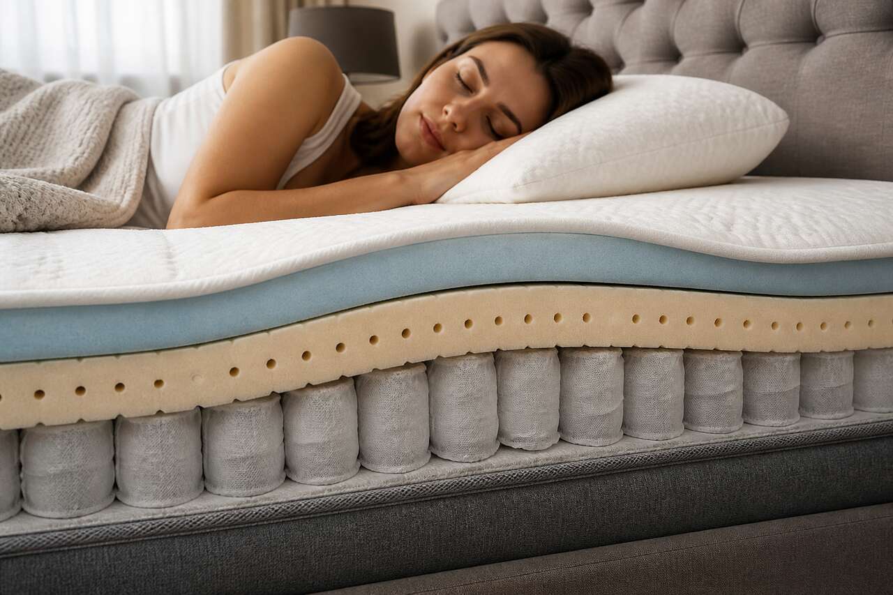 Mousse, latex, ressorts: quelle technologie pour soulager le mal de dos
