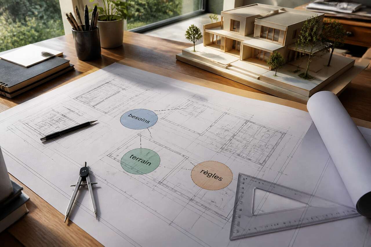 Cadrer le projet avant de tracer: besoins, terrain et règles Cadrer le projet avant de tracer: besoins, terrain et règles