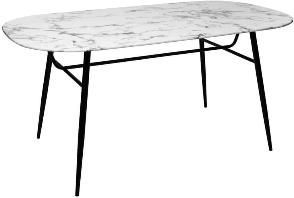 Test De La Table Roxas Atmosphera : élégance Marbrée Pour 6 Convives