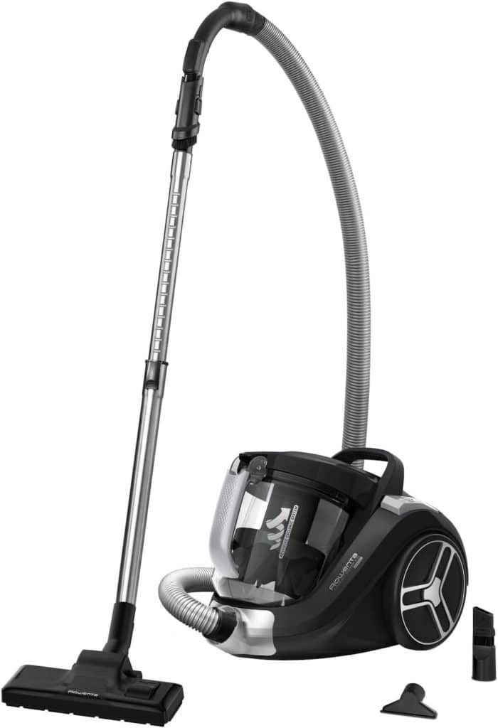Test de l'aspirateur sans sac Rowenta RO4826EA 550W 75dB