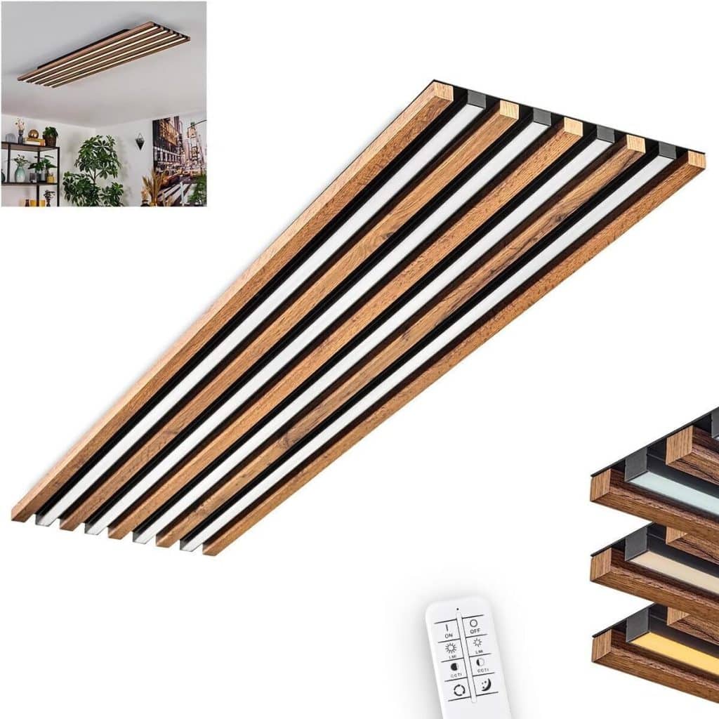 Test du plafonnier LED Tandragee par Hofstein : design et fonctionnalités réglables